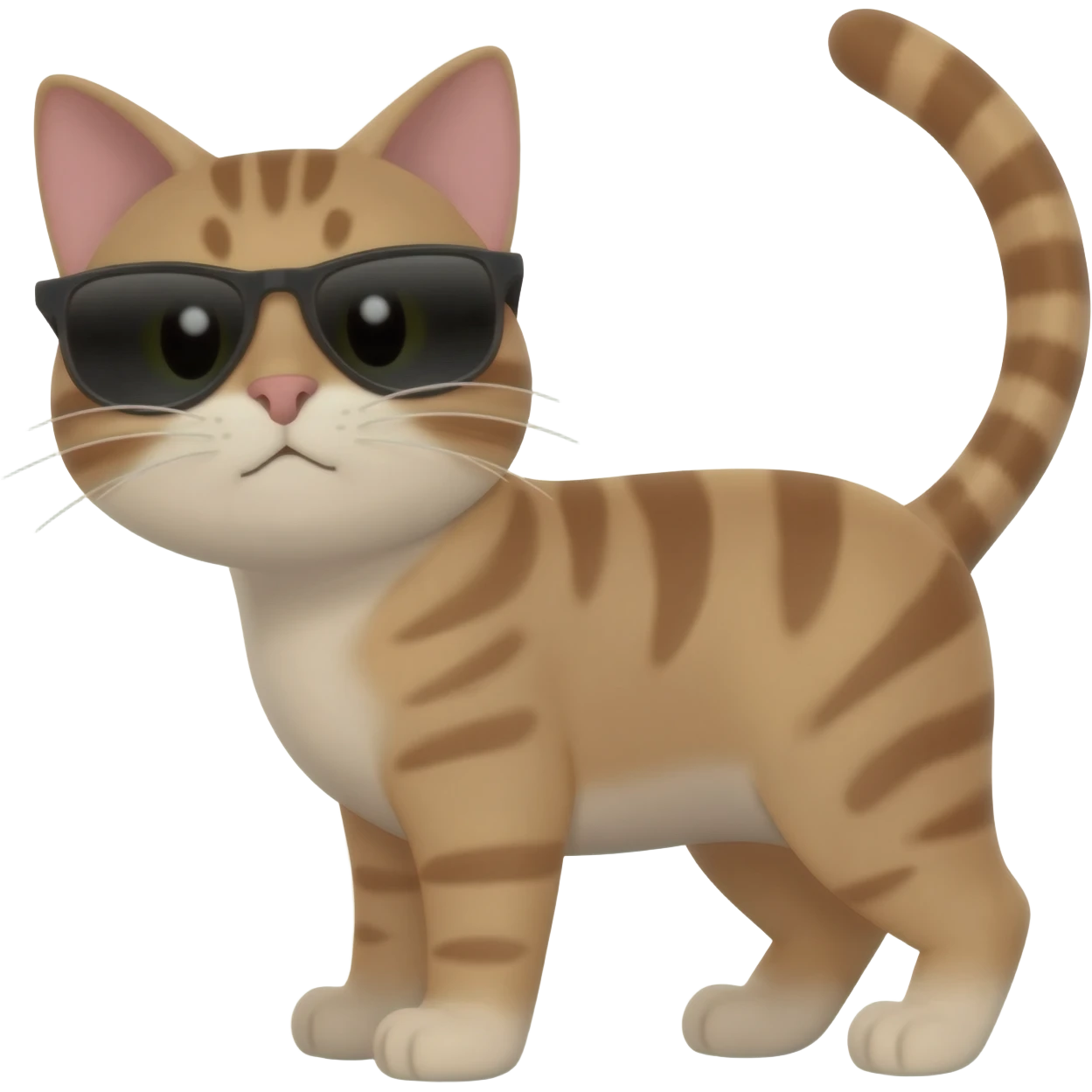 Cat wearing sunglasses emoji