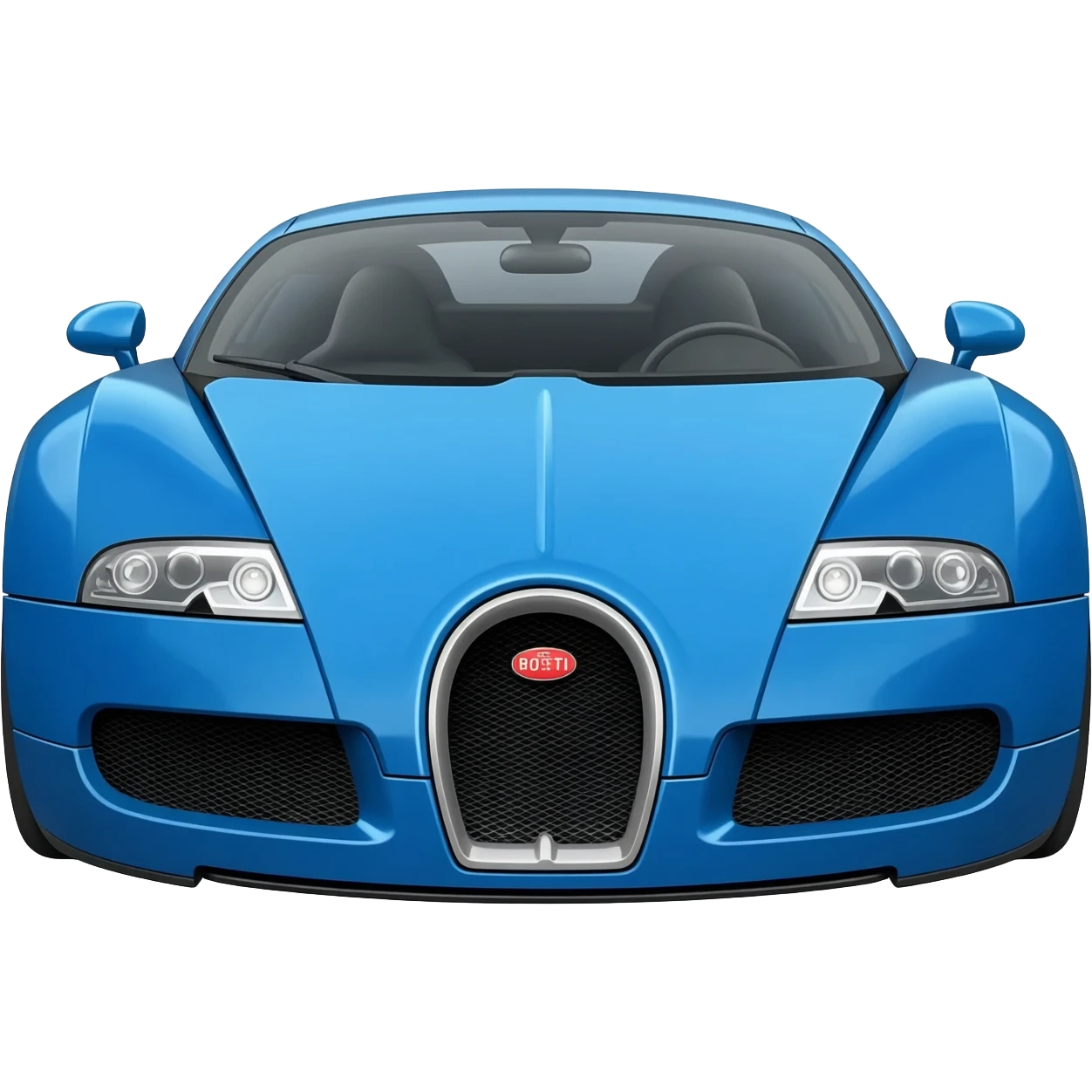 Buggati in blue color emoji