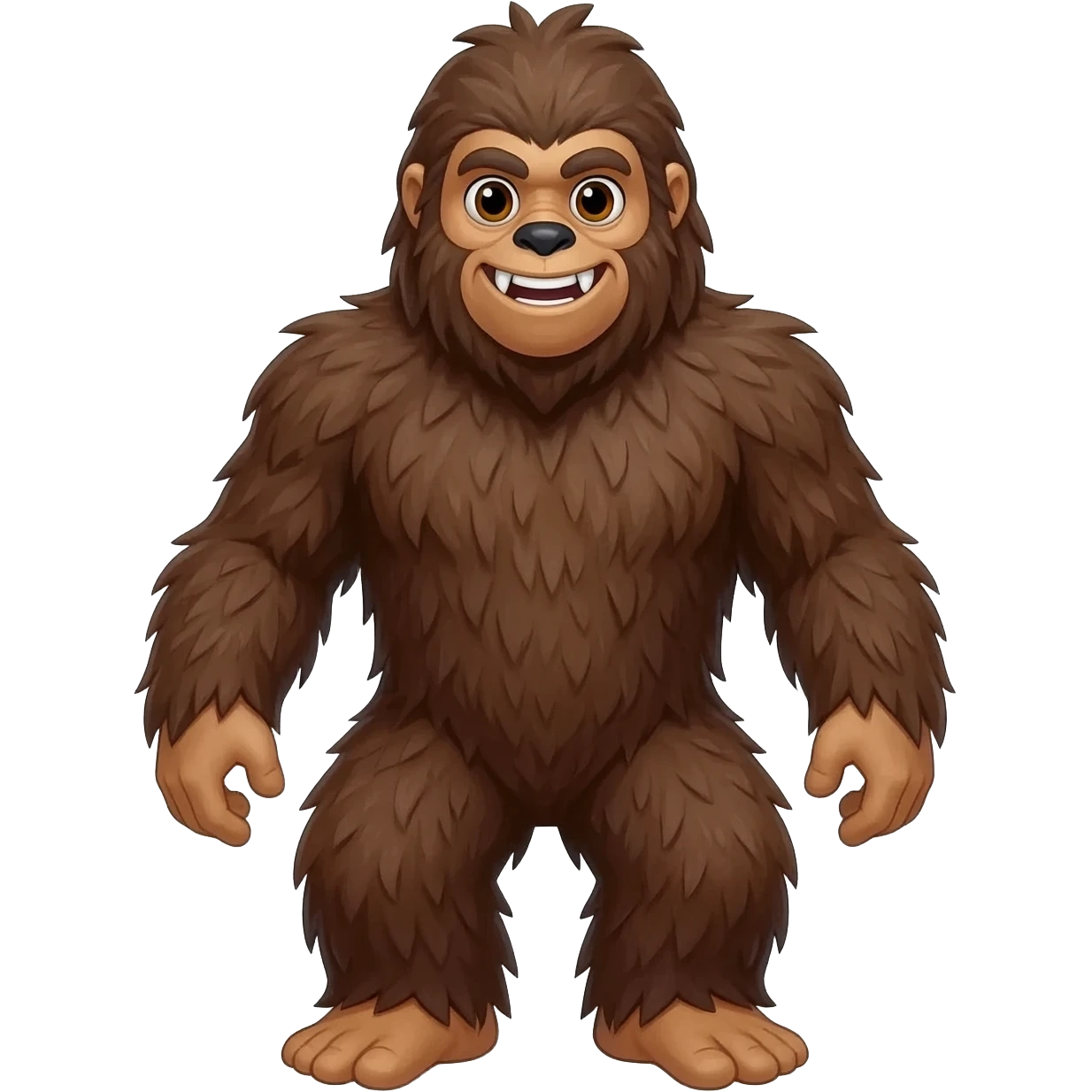 sasquatch happy emoji