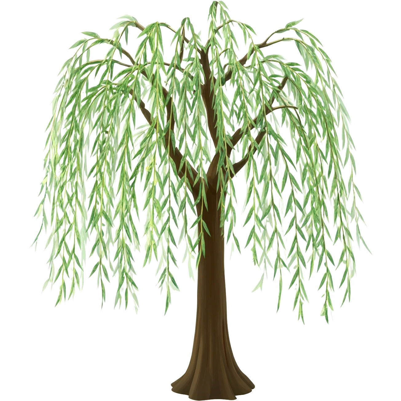 Japanese willow emoji