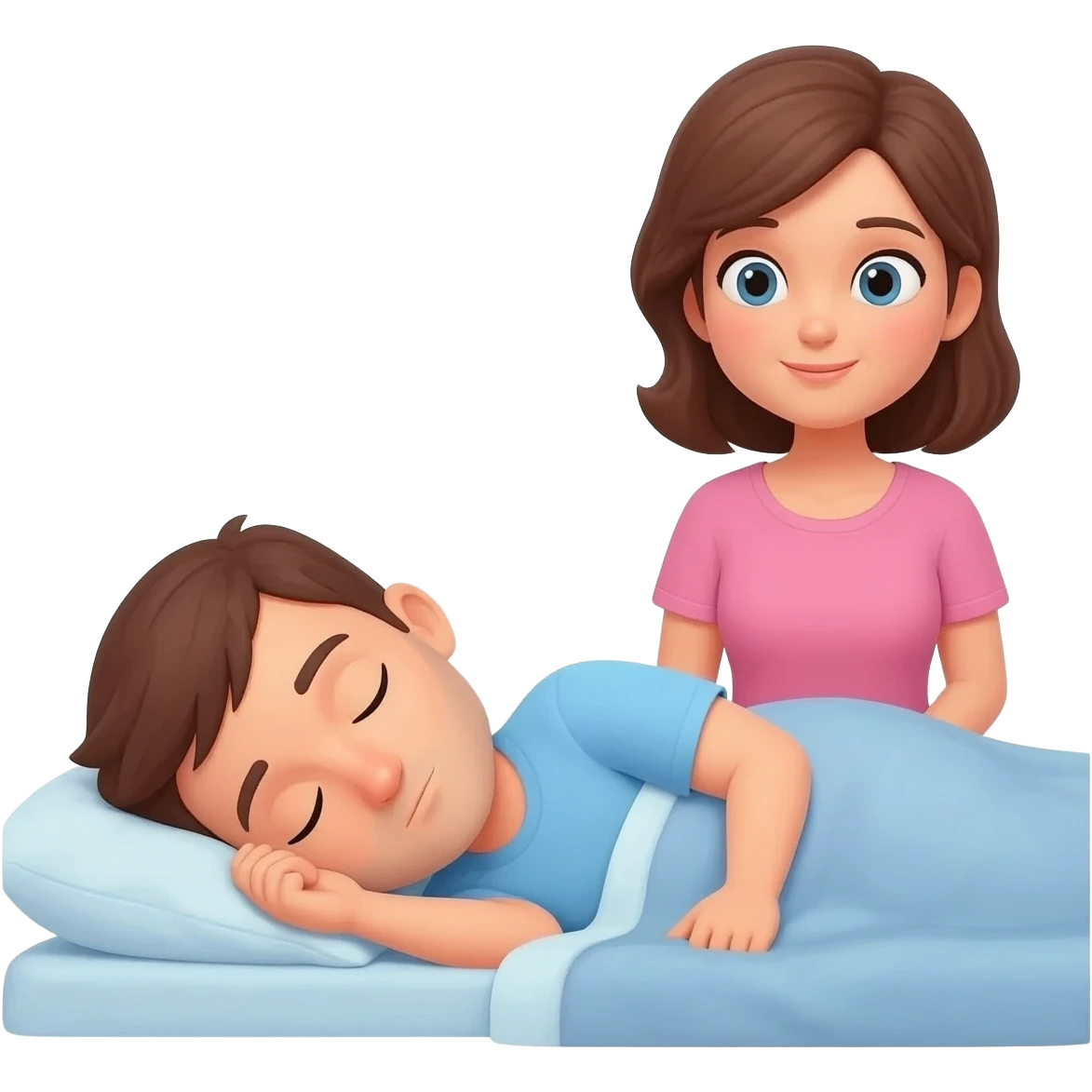 his wife caught him sleeping with one of the girls emoji
