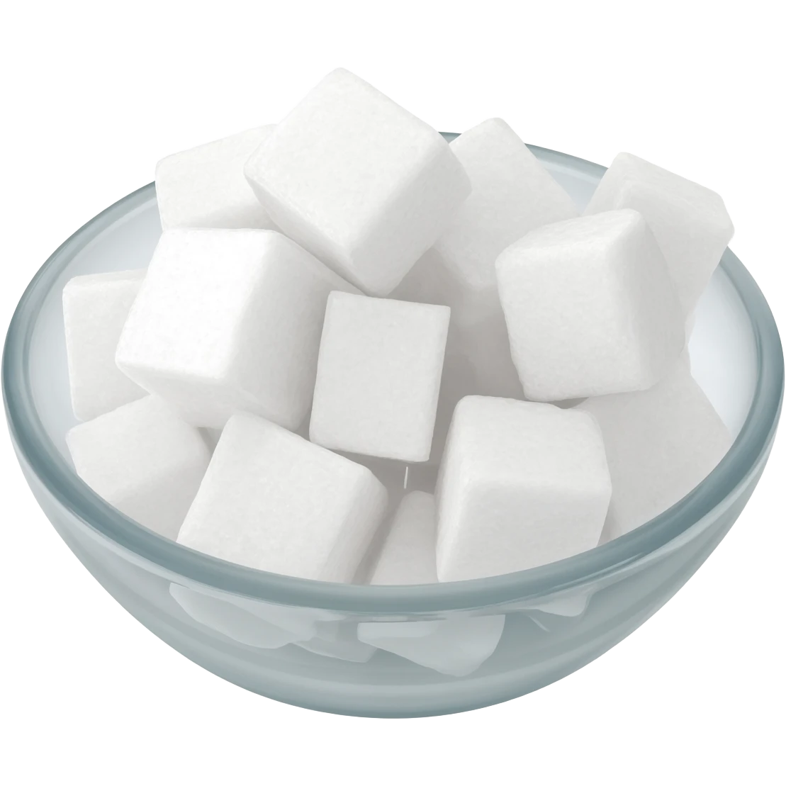 Sugar cubes in a bowls emoji