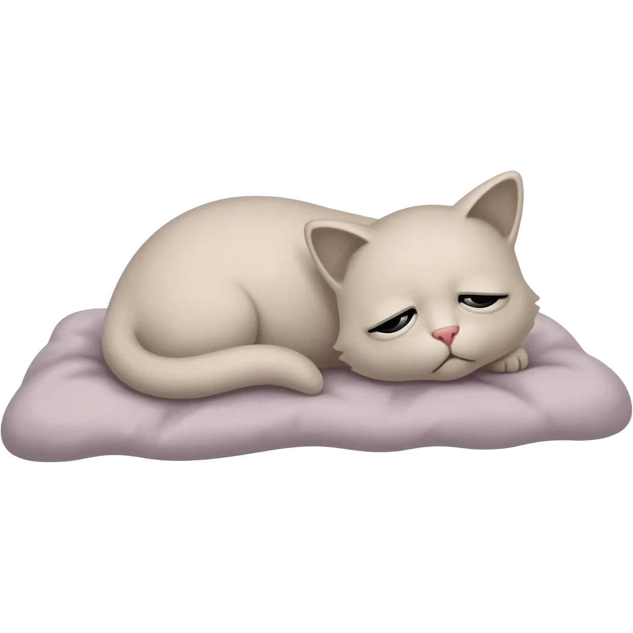 sick cat emoji