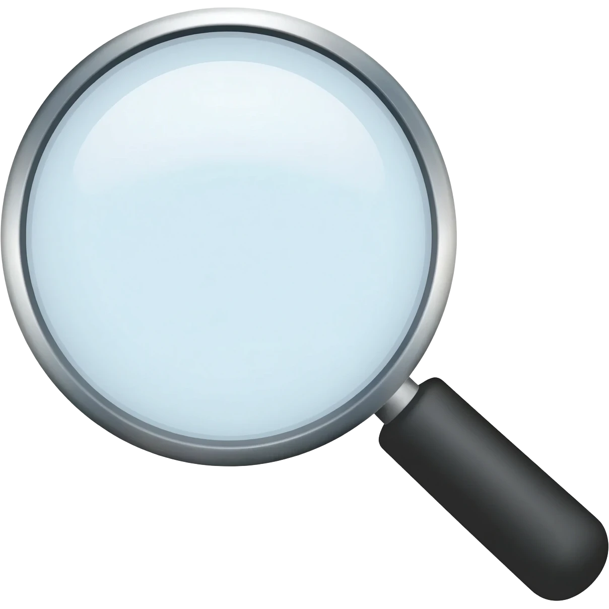 magnifying glass emoji