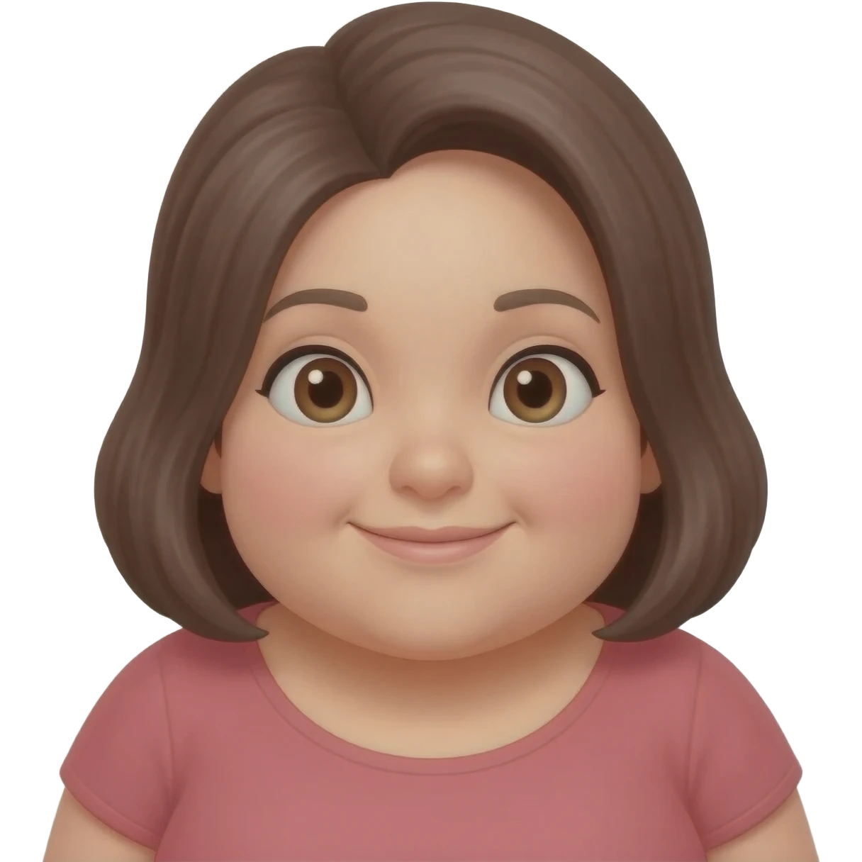 Fat woman emoji