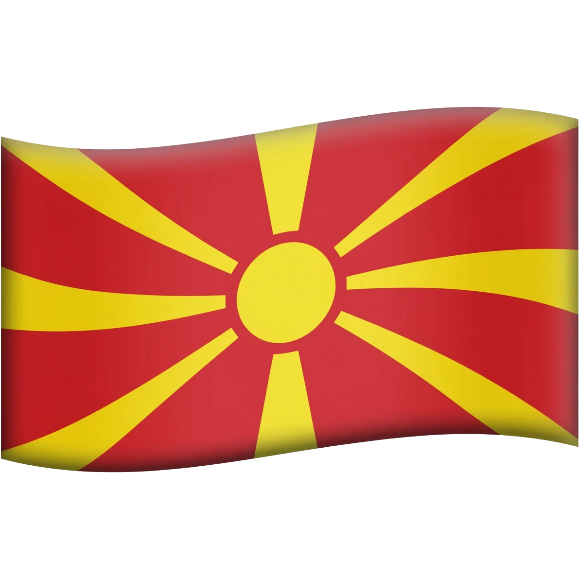 flag of North Macedonia emoji