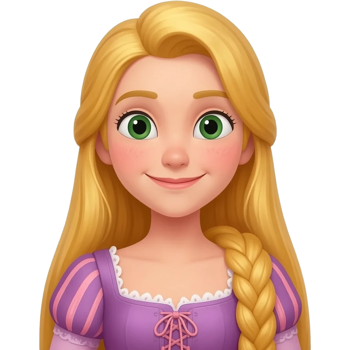 Rapunzel emoji