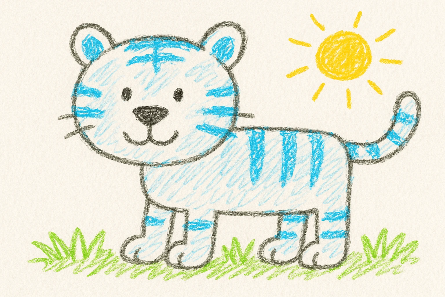 White Tiger emoji