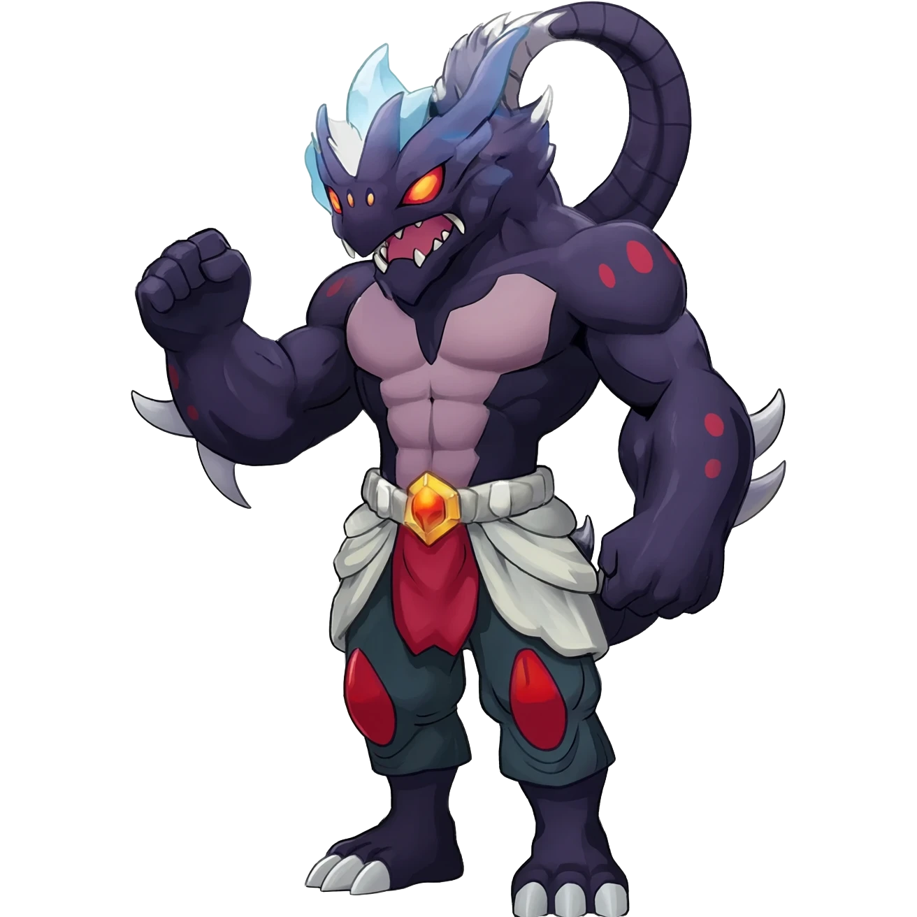 tough cool Noivern-Darkrai-Scyther-Nargacuga-Litten-Hybrid emoji