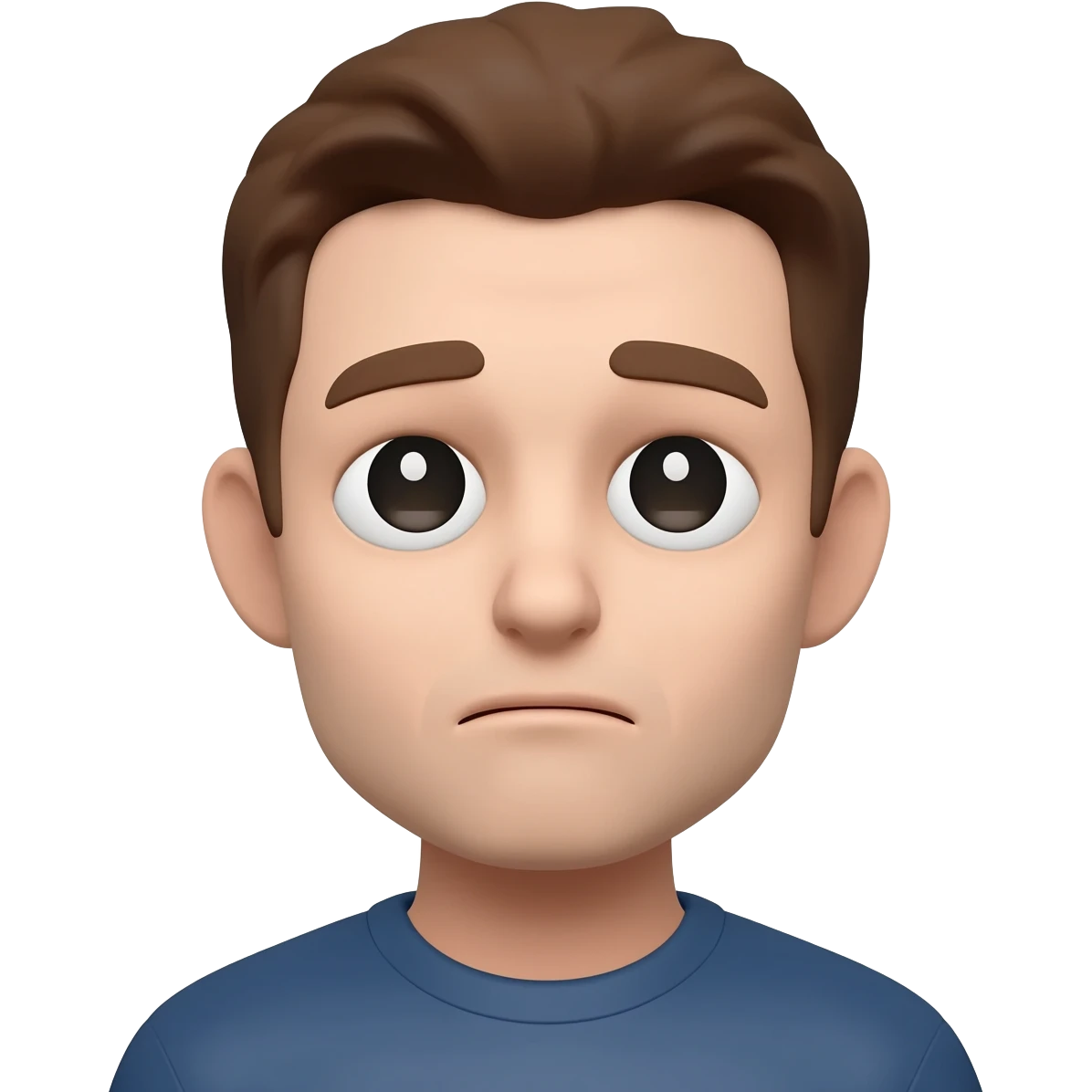 Sorry by pinching ears emoji