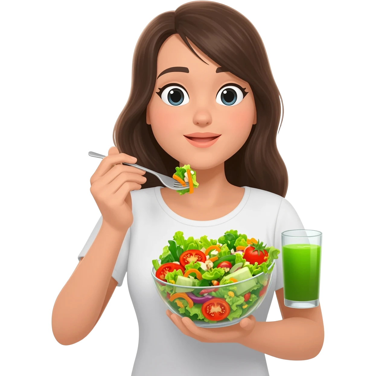 emojis.com women-eating-healthy-food.png emoji