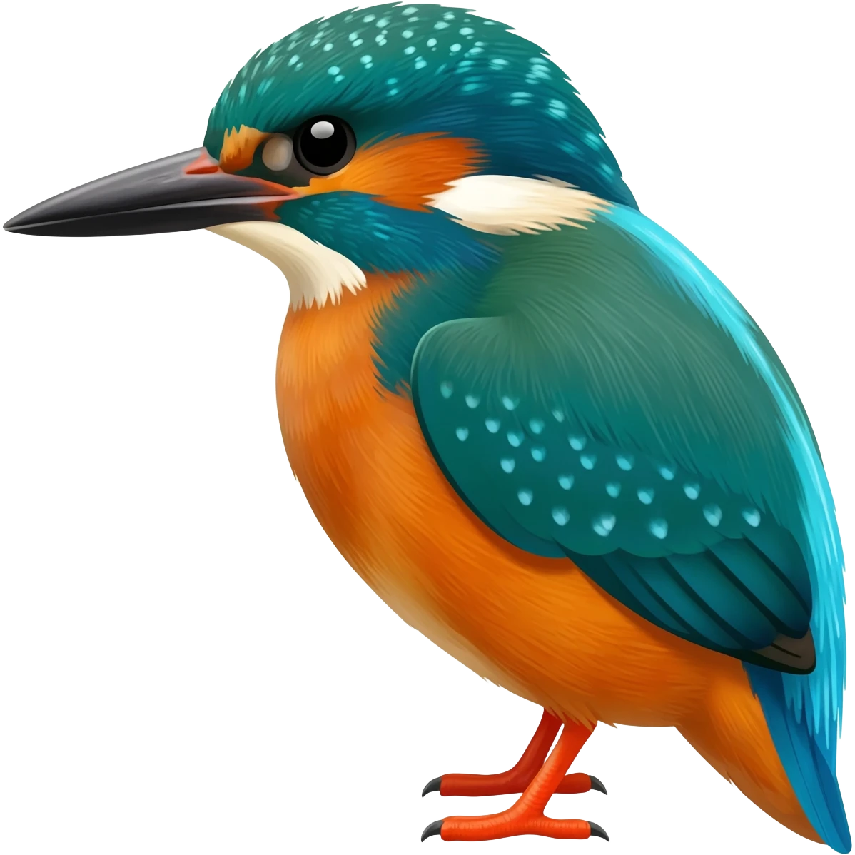 kingfisher bird emoji