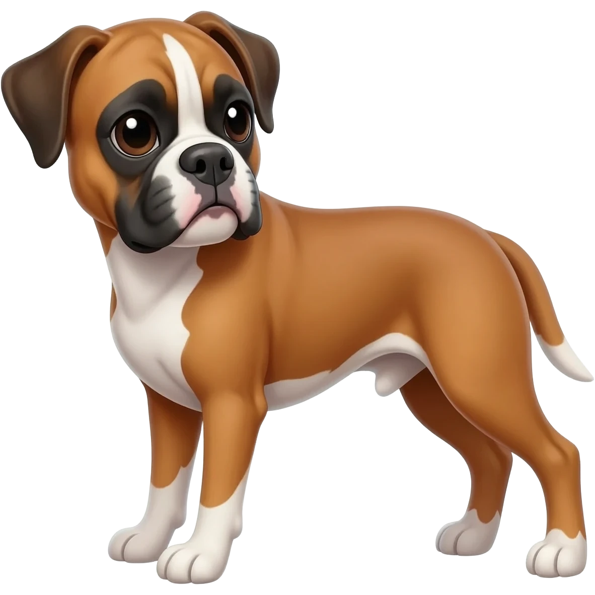 Boxer dog emoji