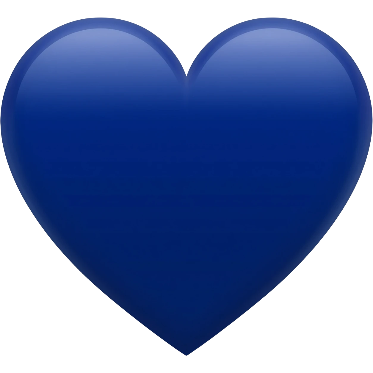 I said love sign in navy rich royal blue shade emoji