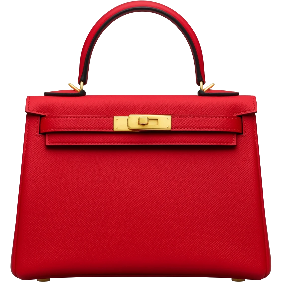 matte red hermes kellybag emoji