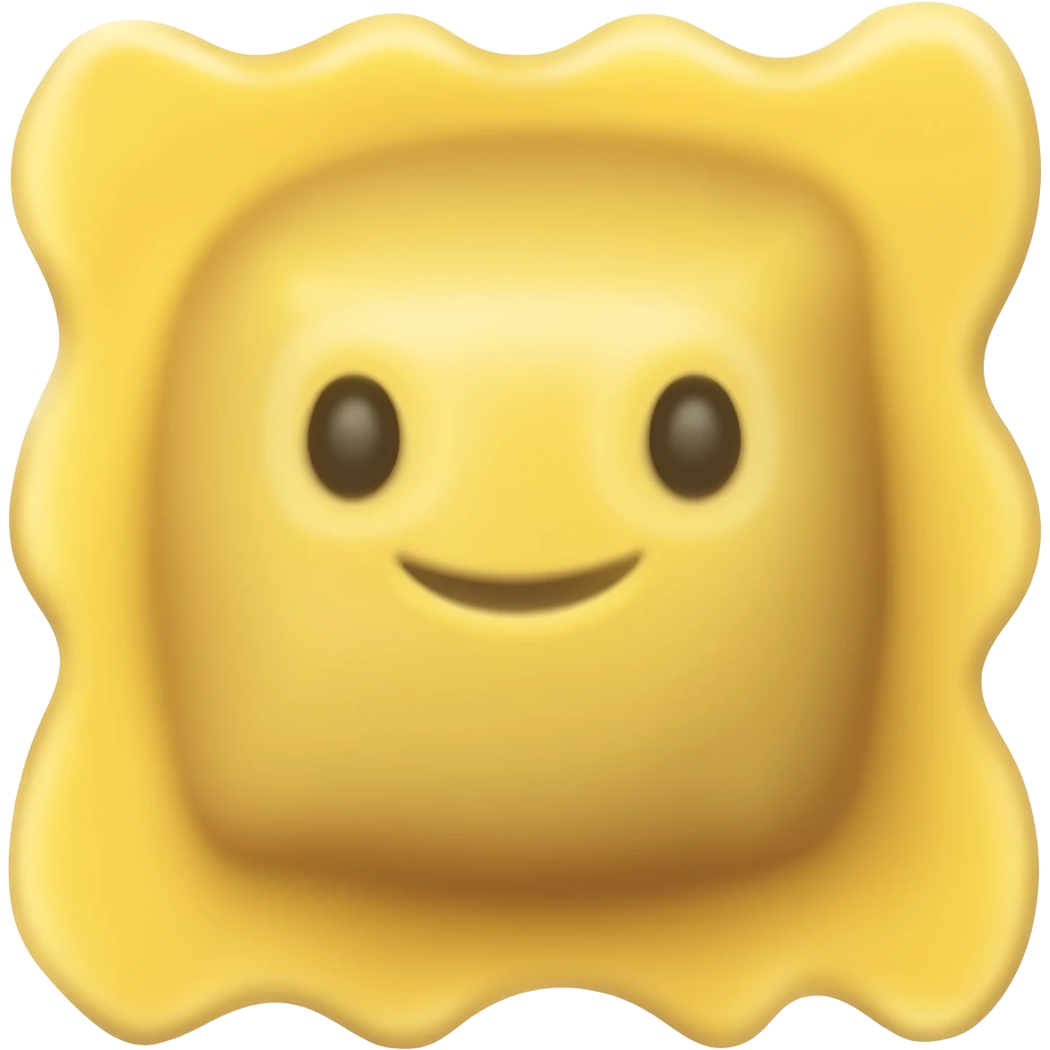 Tortellino con un polipo simpatico ma svampito, fai un solo tortellino , ed il polipo deve essere piu' simpatico emoji