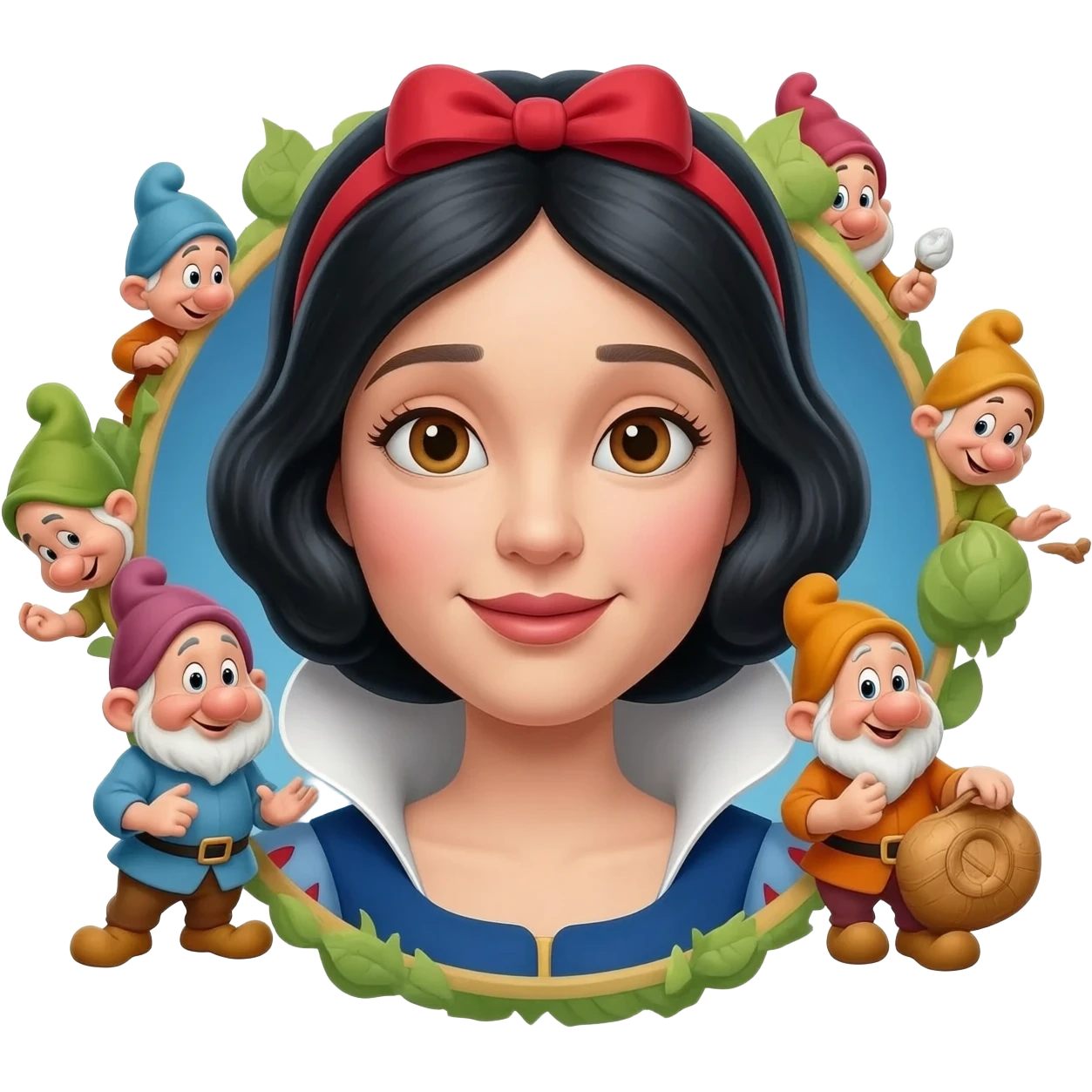 Snow White and the Seven Dwarfs emoji