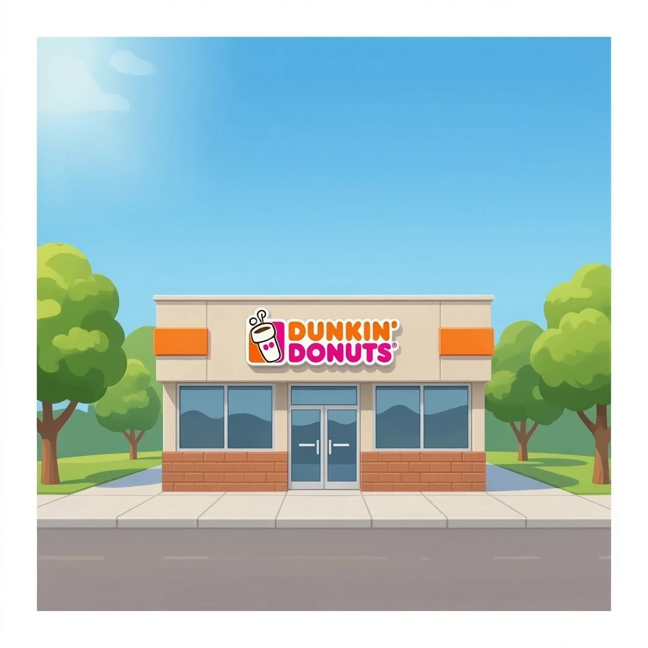Dunkin emoji