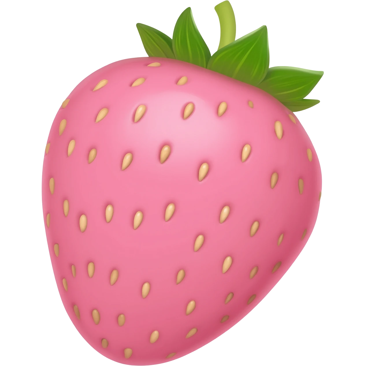 Baby pink strawberry and white couples emoji