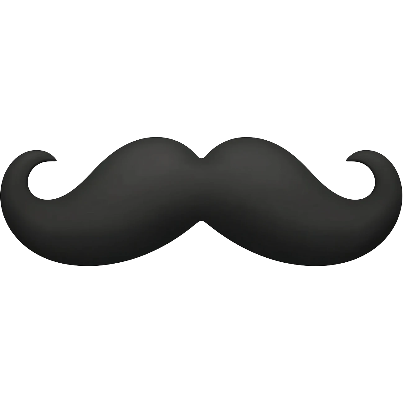 actors mustache emoji