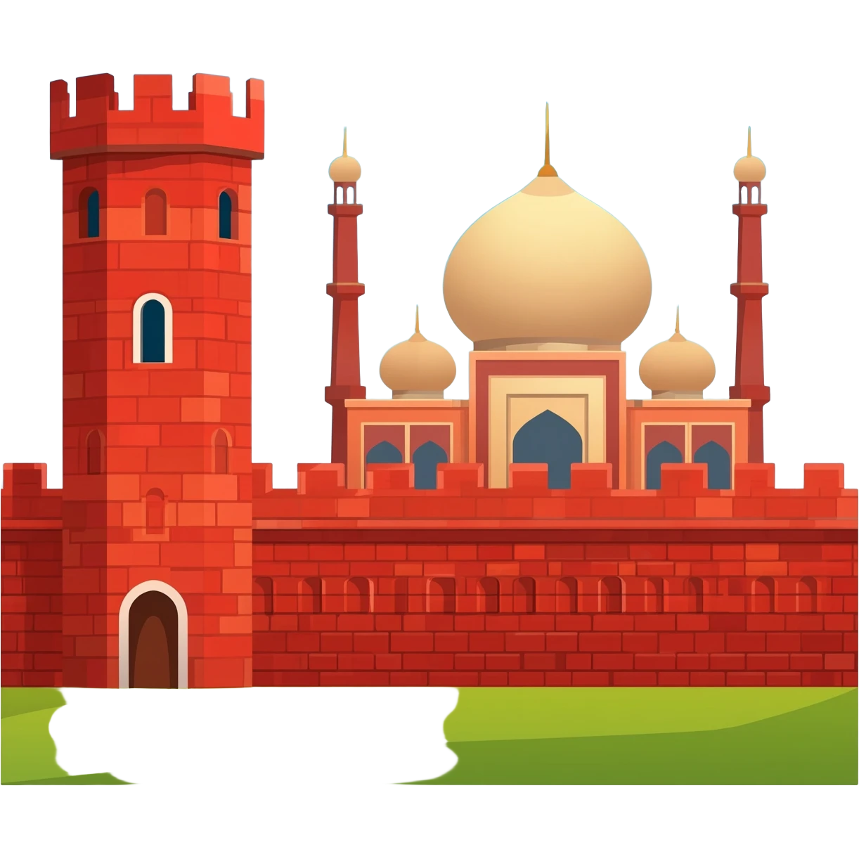 🟥🧱🏰🕌🇮🇳 emoji