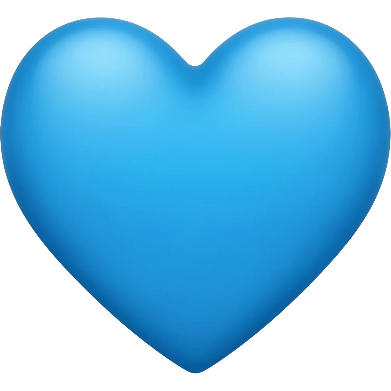 Blue heart emoji