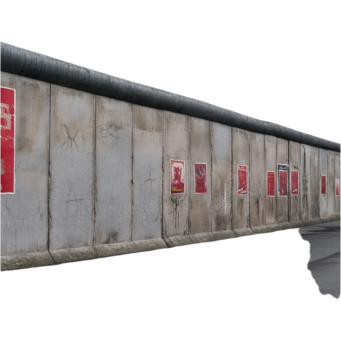 Berlin wall, depressive atmosphere, soviet times emoji