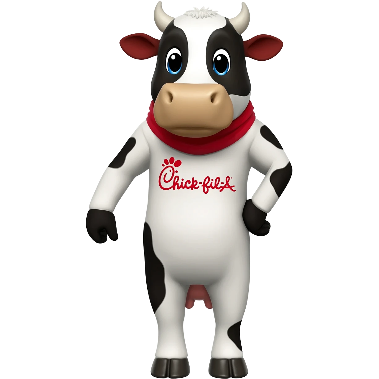 Chick-fil-A cow emoji