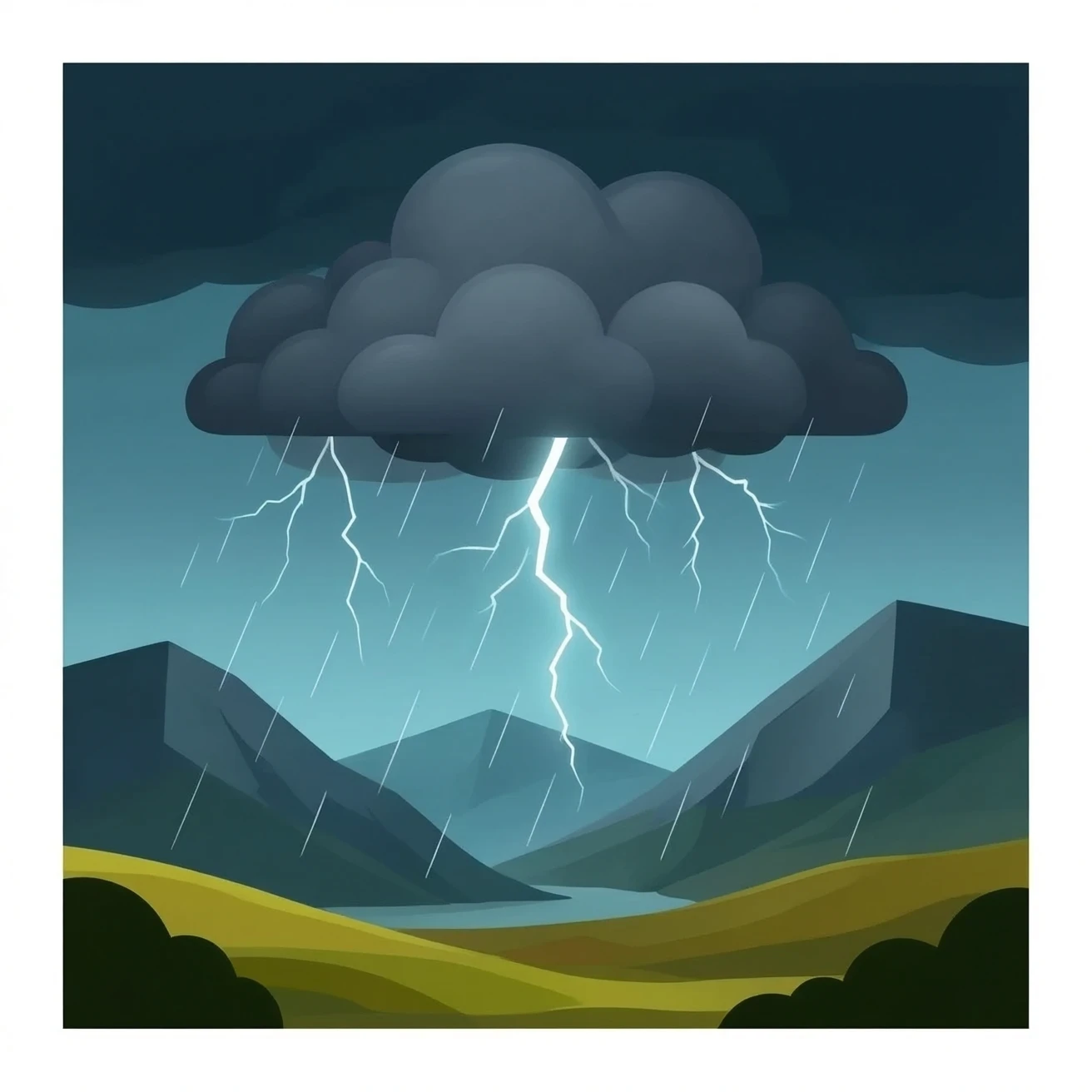 thunderstorm emoji