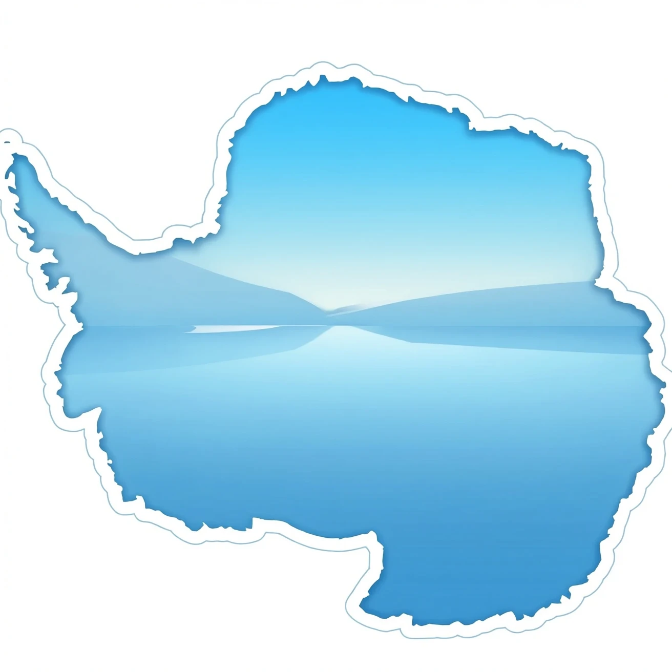 Anrtartica Shape emoji