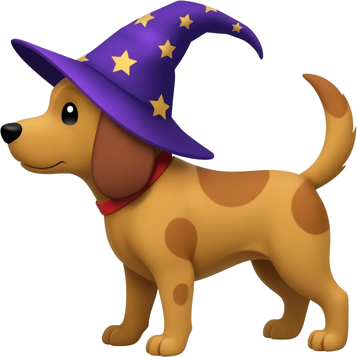 Dog wizard emoji