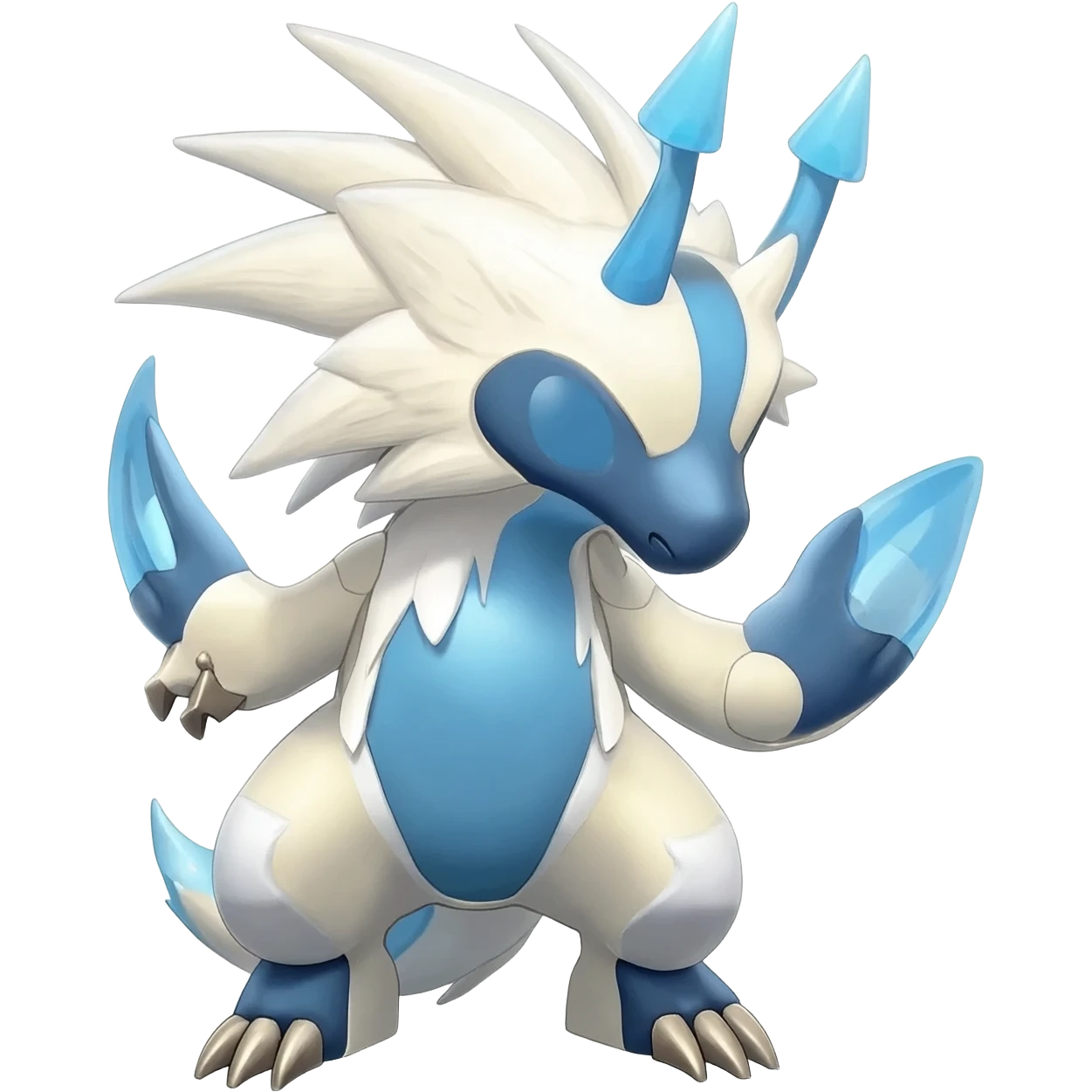 Meloetta-Renamon-Wargreymon-Protogen-Pokémon-Digimon-Fakémon-fusion-hybrid-creature emoji