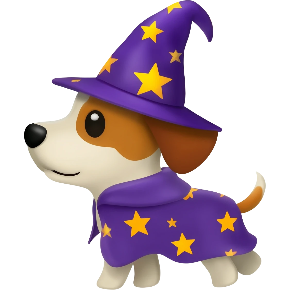 Dog wizard emoji