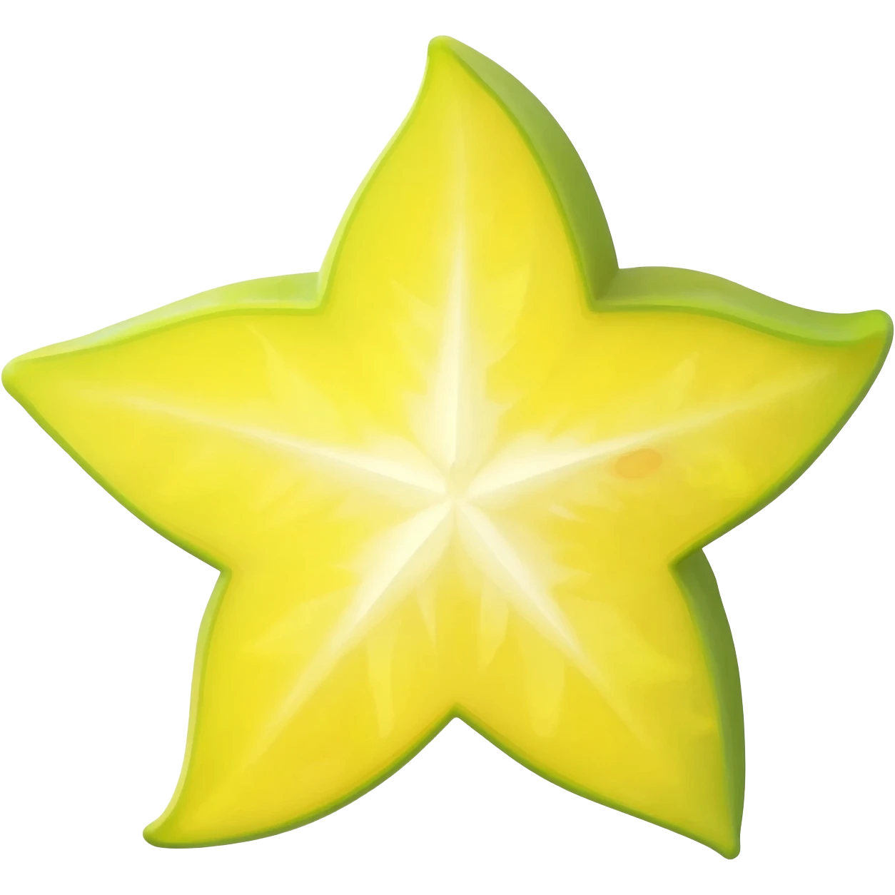 Starfruit emoji