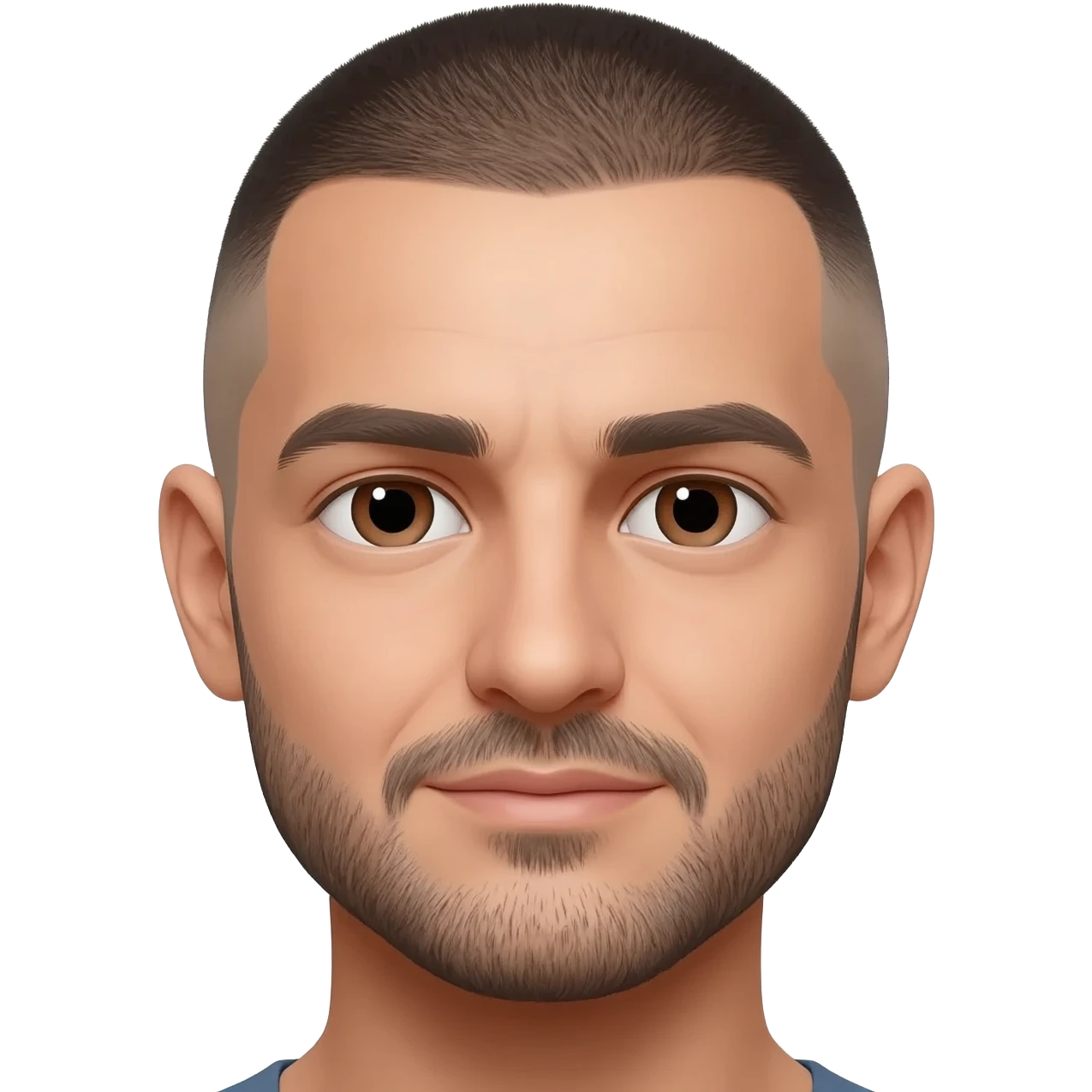 Turkish man fade hair cut 30 year old  emoji