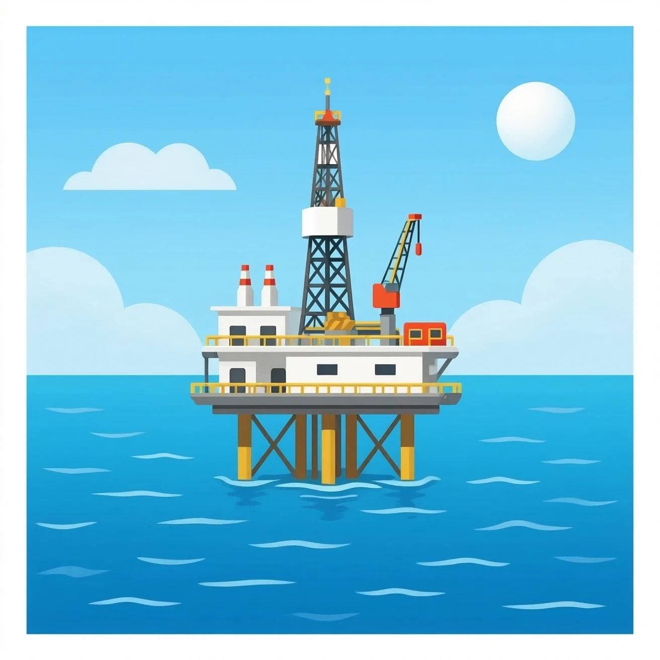 Oil rig emoji
