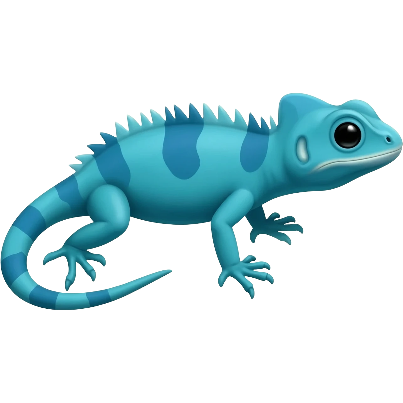 blue lizard emoji
