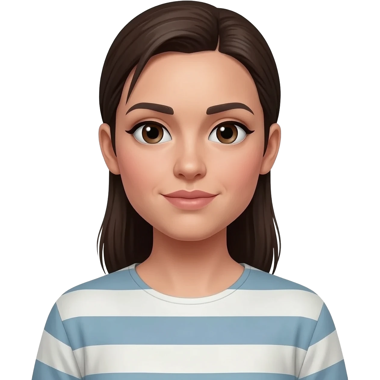 Women in straightjacket emoji