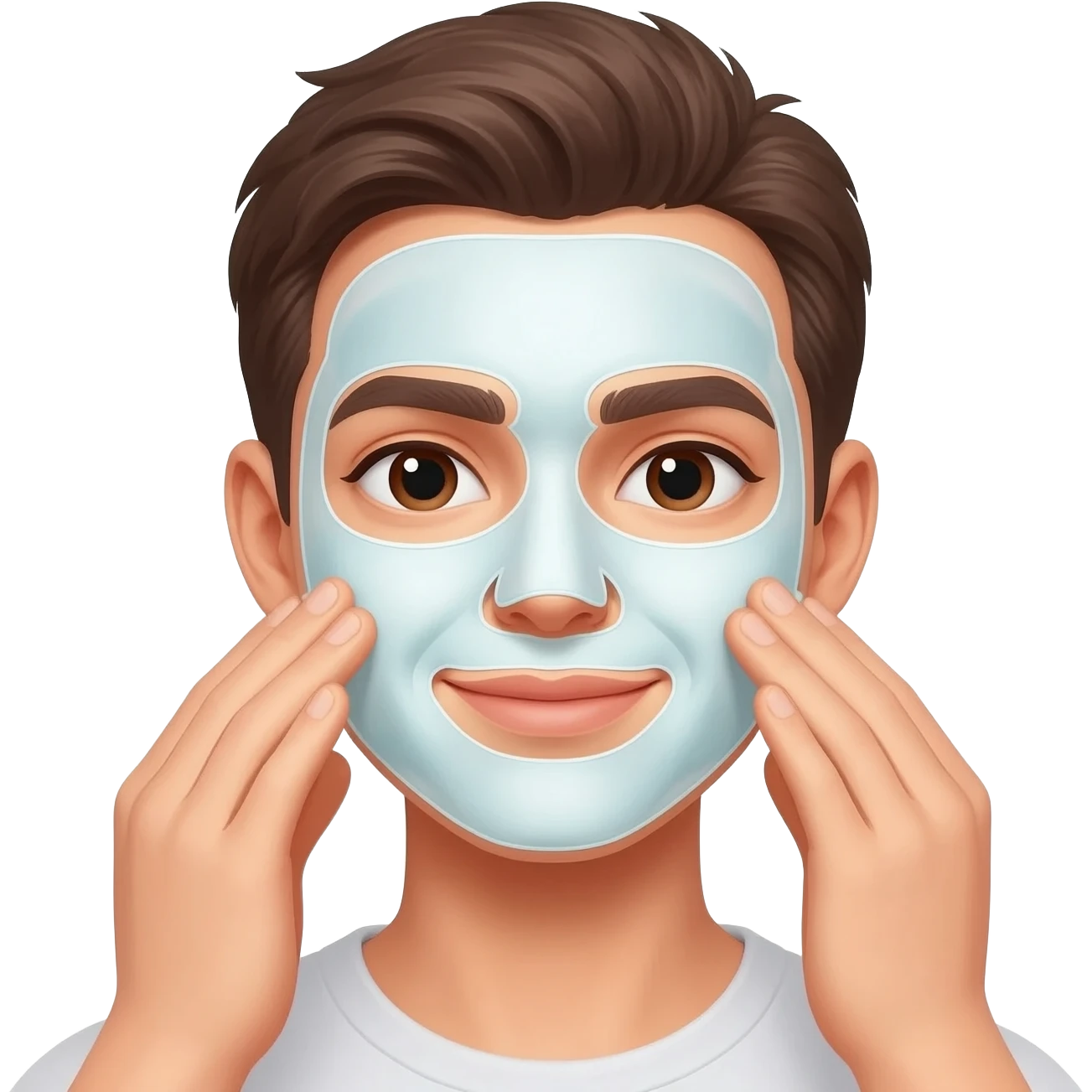 face mask self care emoji