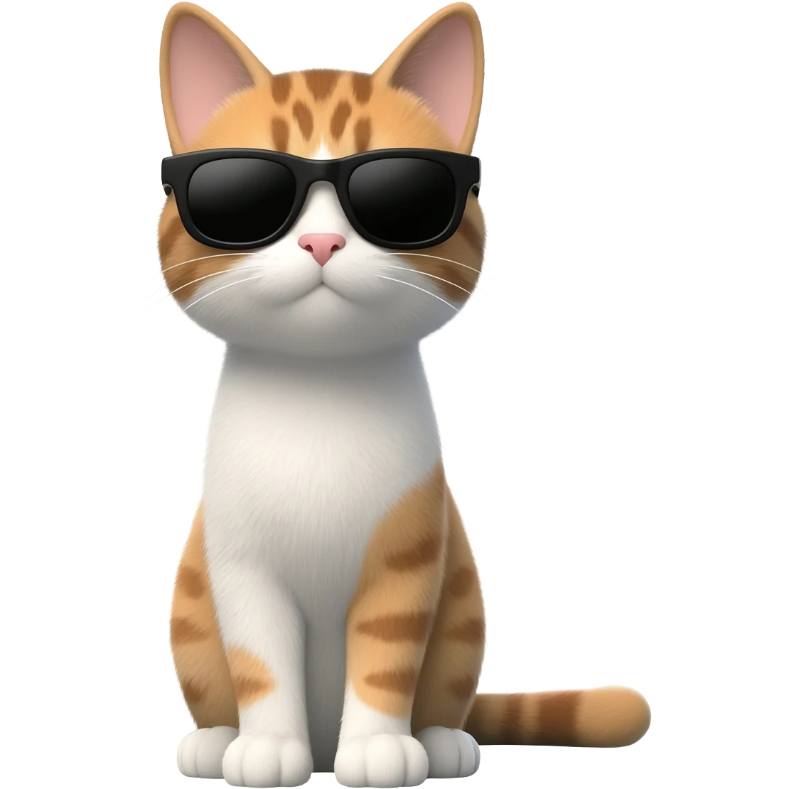 Cat wearing sunglasses emoji