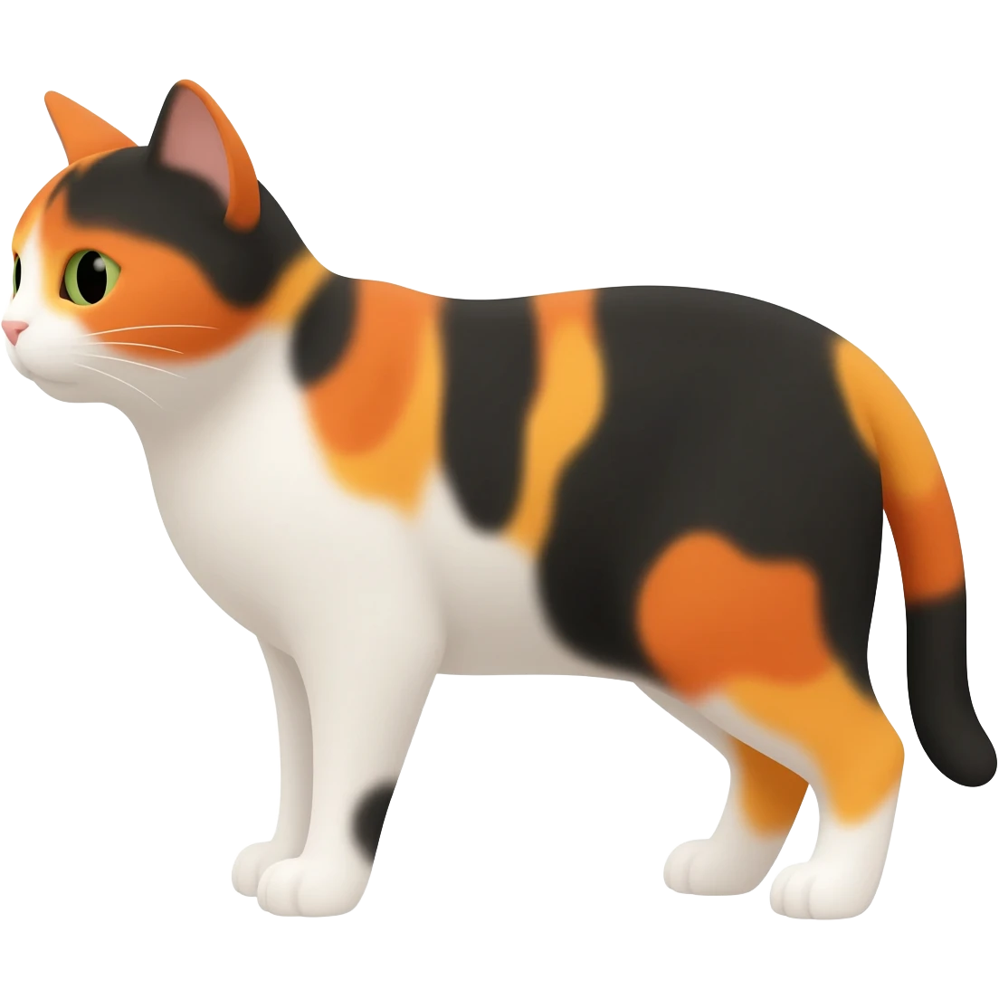 Dreifarbige Katze emoji