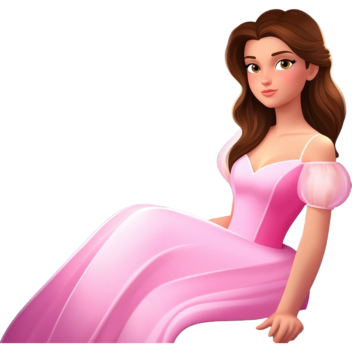 Passenger Princess Vibes with bg. emoji