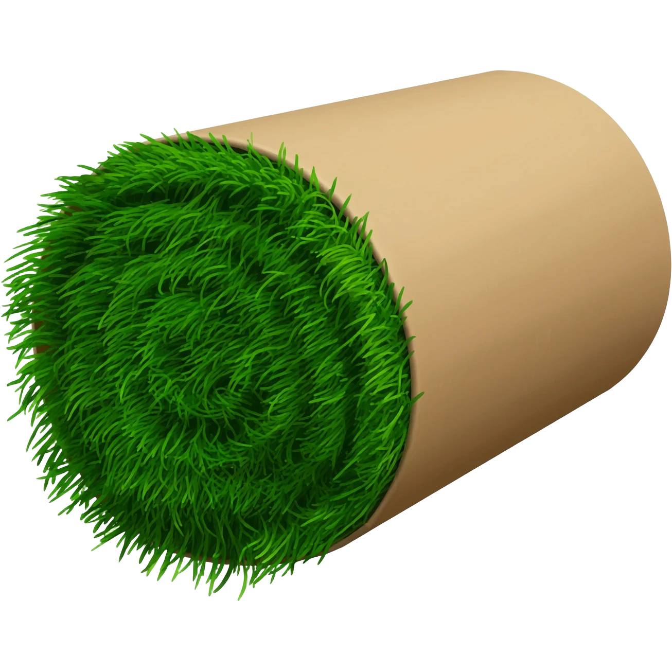 Roll of sod emoji