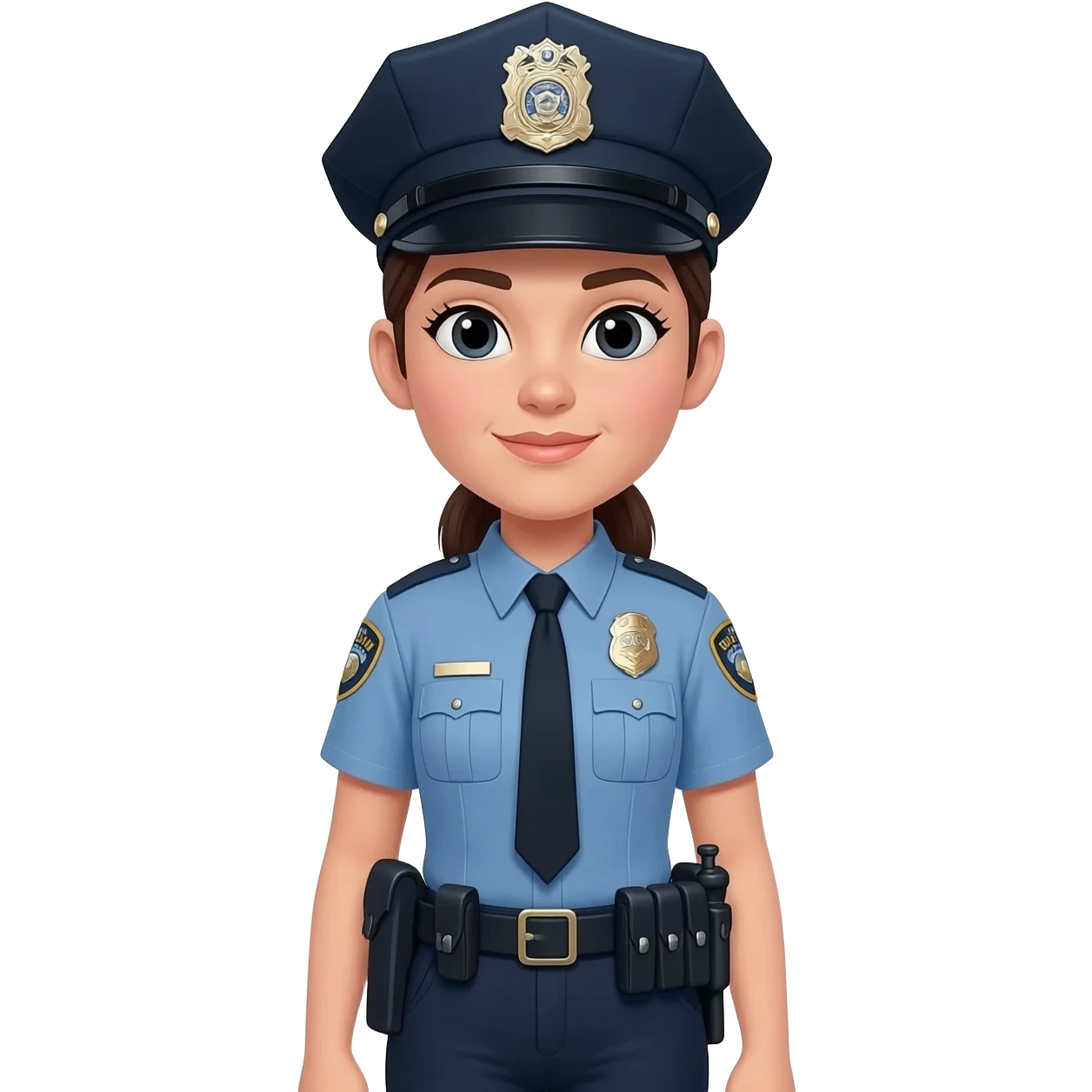 femme agent de securité emoji