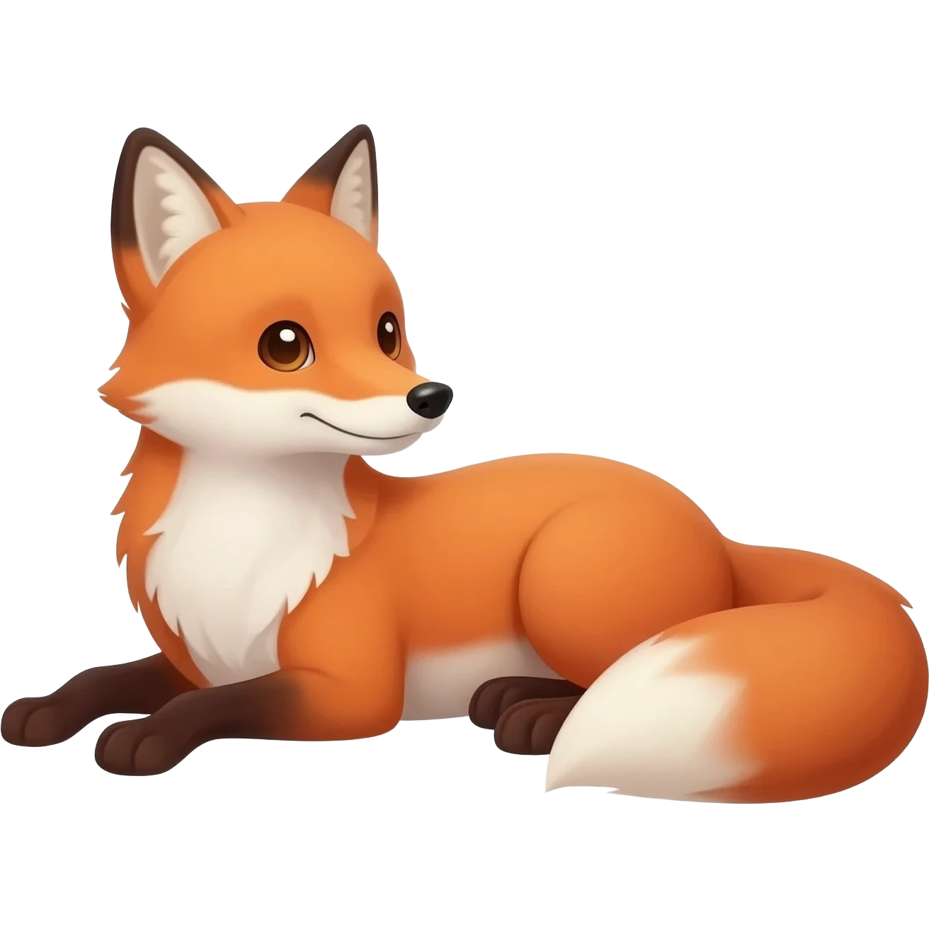 can you make a fox who can do lie really well emoji