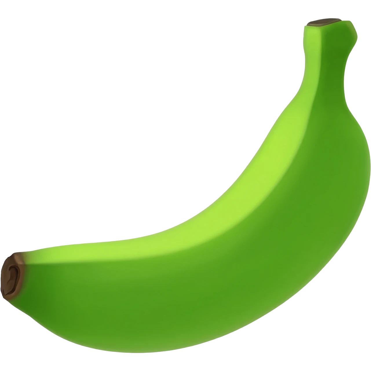 single green banana emoji