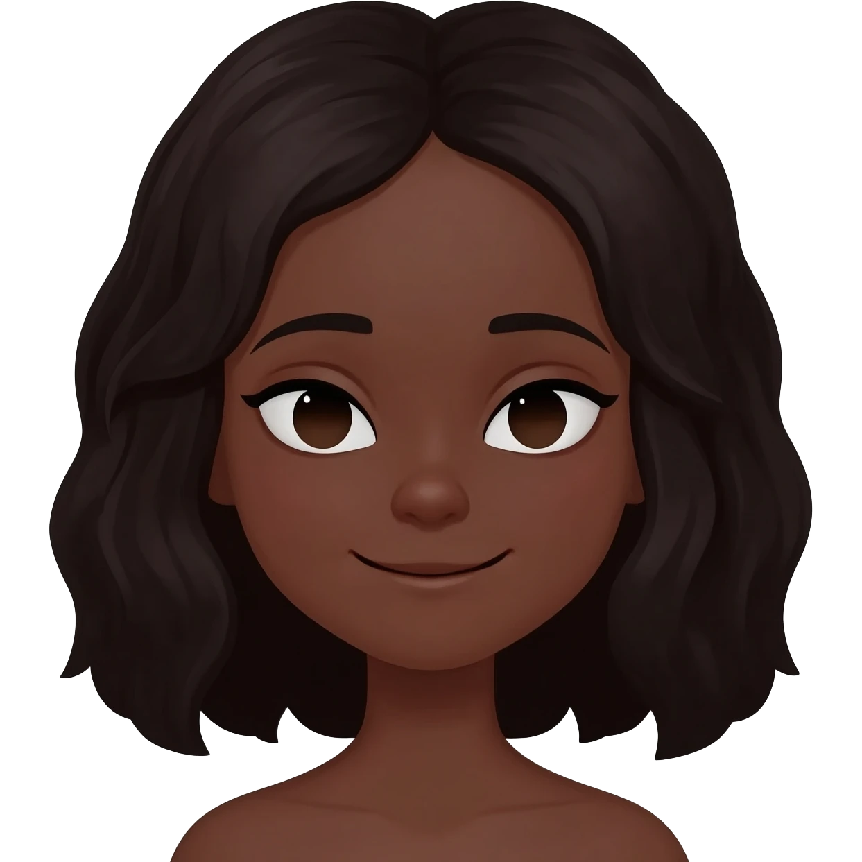 6 7 meme darkskin girl emoji