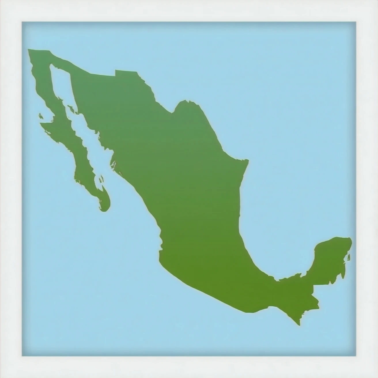 mapa de mexico emoji
