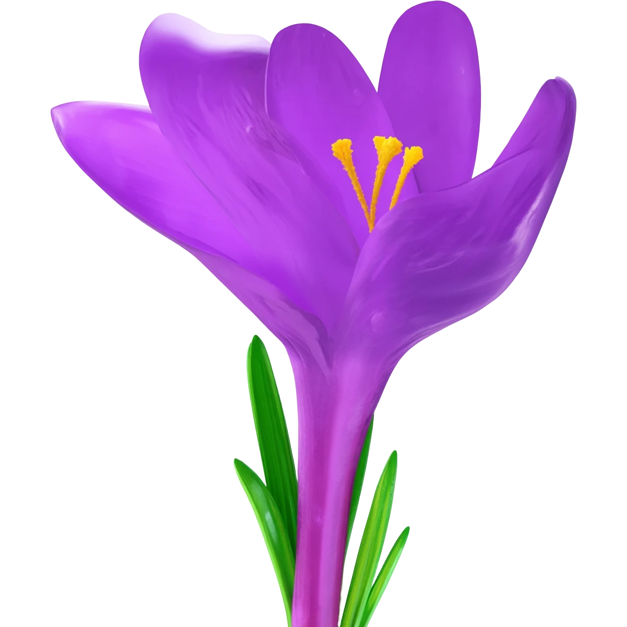 Crocus emoji