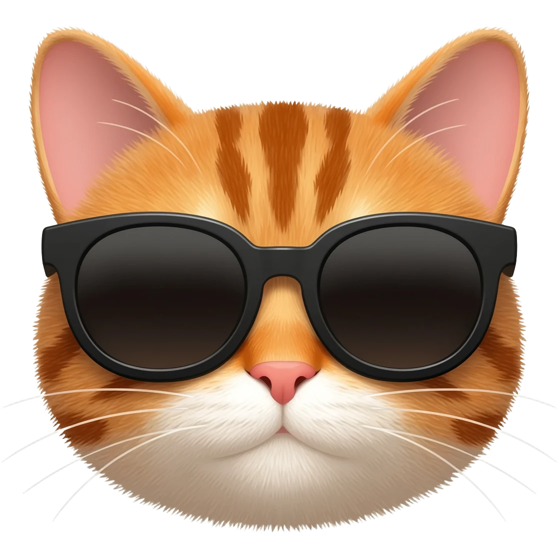 Cat wearing sunglasses emoji